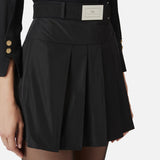 Minigonna a pieghe in naylon GO03546E2 110 ELISABETTA FRANCHI 