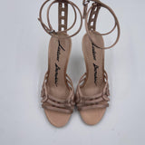 Sandalo tacco strass