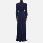 Abito red carpet in cupro con nodo AB68447E2 B75 ELISABETTA FRANCHI 