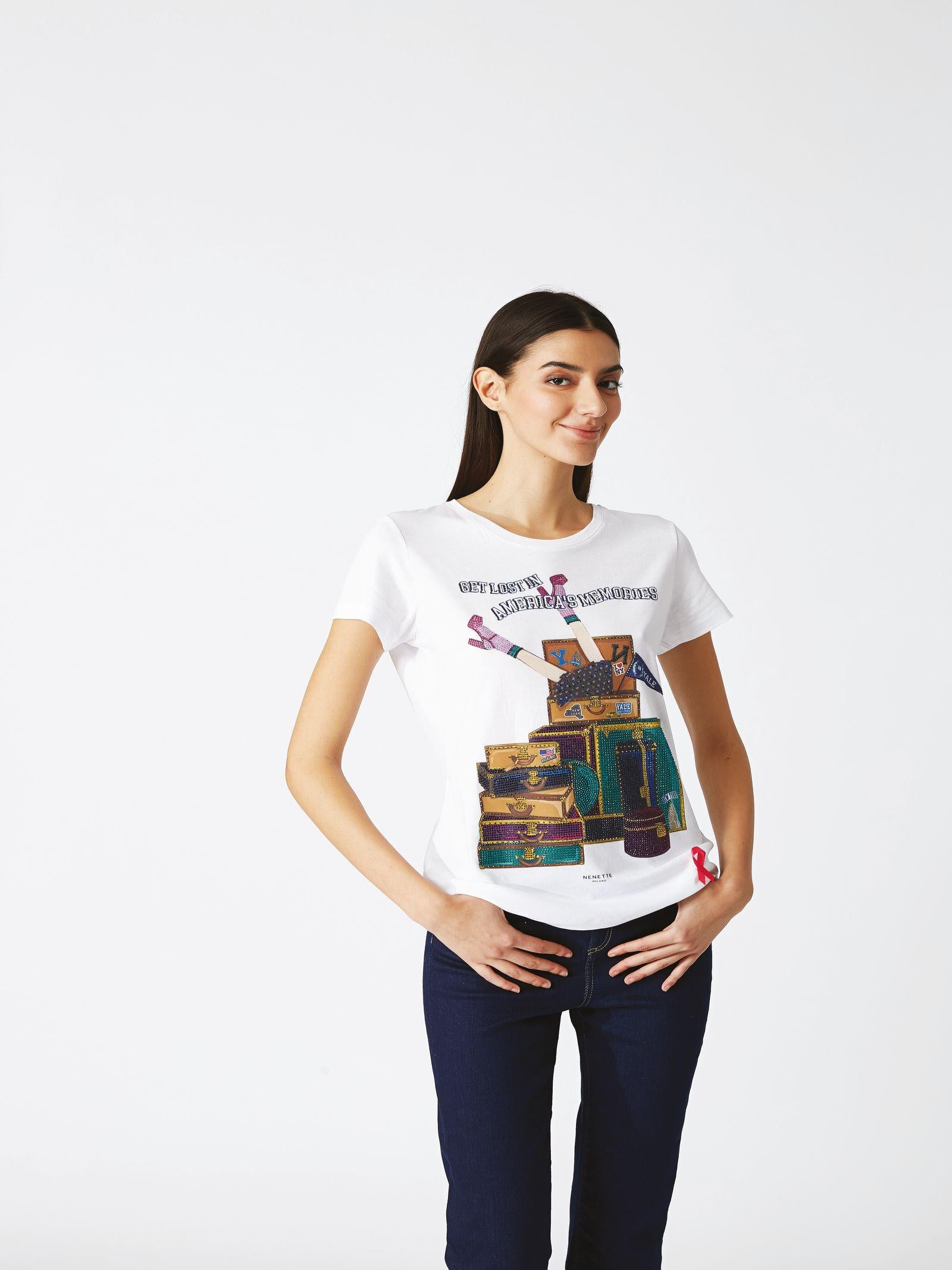T-shirt Demories 38BB-DEMORIES 0001 NENETTE 