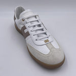Sneakers in pelle e crosta con logo - Elisabetta Franchi SA50G51E2 DK6 ELISABETTA FRANCHI 