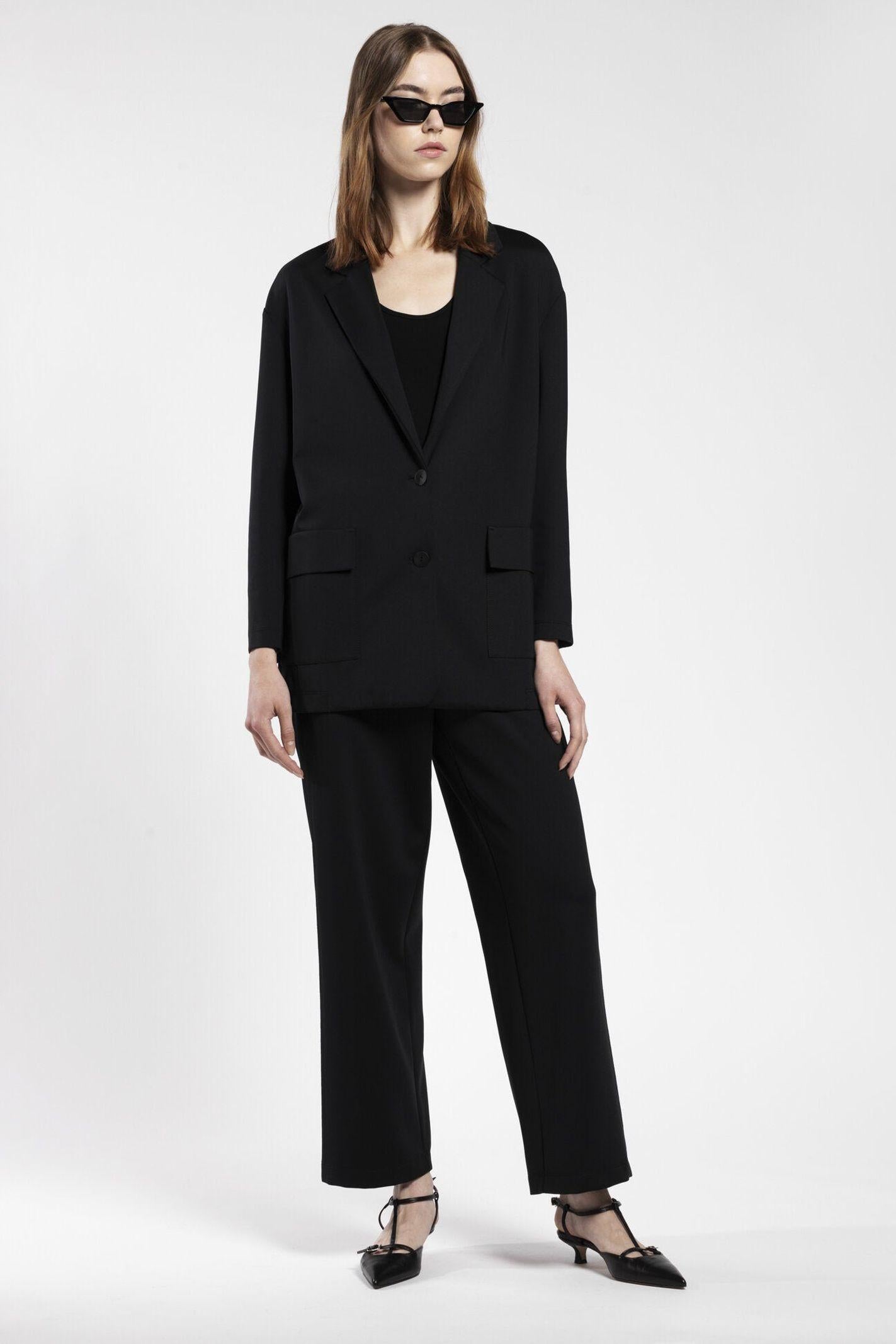 Pantalone con impunture PUDI22D8 10 CARLA G. 