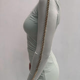 Body manica lunga - Elisabetta Franchi BO17092E1 033 ELISABETTA FRANCHI 