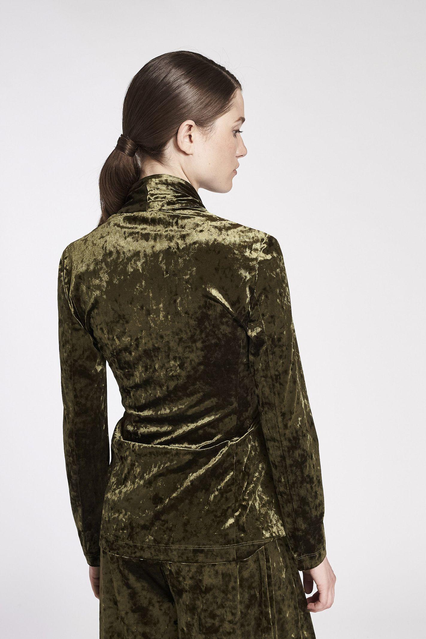 Giacca in velluto pannè IVIB37D3 05 CARLA G. 