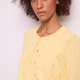 Cardigan con bottoni logati
