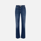 Jeans palazzo con logo - Elisabetta Franchi PJ09I56E2 104 ELISABETTA FRANCHI 