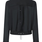 Camicia linea bomber in georgette 104787-A21F Z99 PINKO 