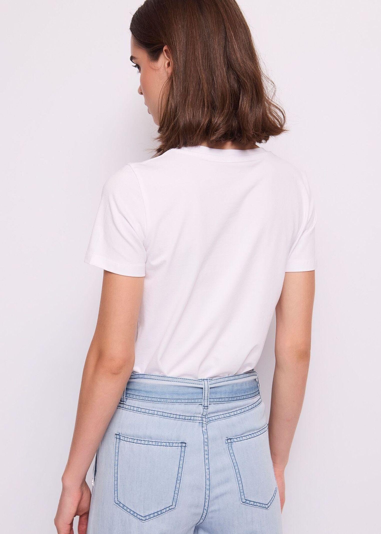 T-shirt con stampa 611BD64062 2100 GAUDI' 