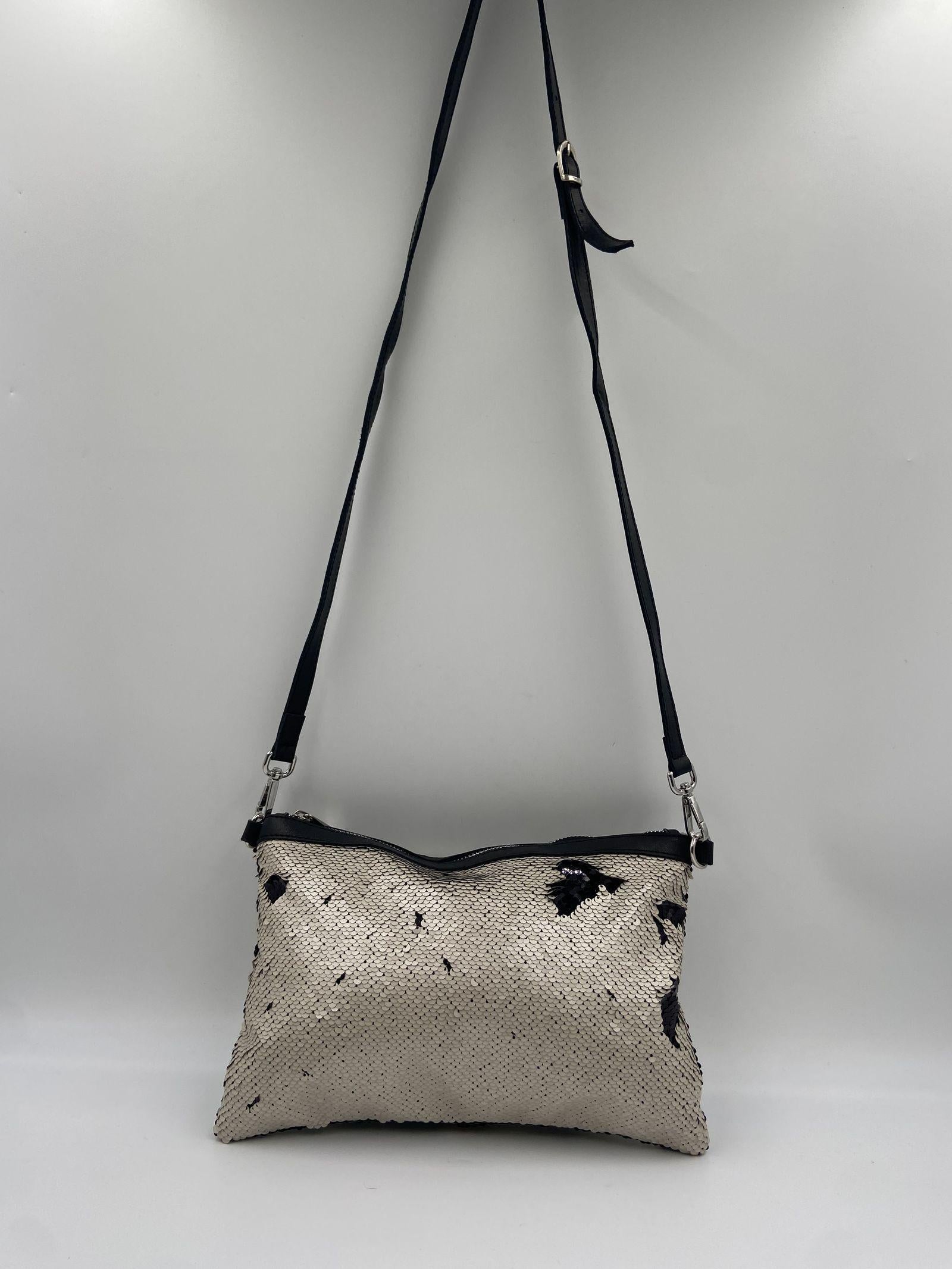 Borsa pochette - Ofelia 16081 BIANCONERO OFELIA 