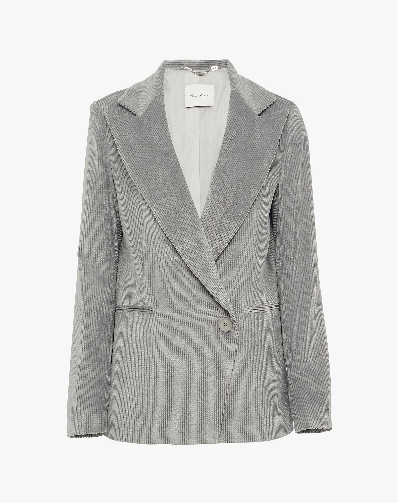 Giacca in velluto a costine G092PU MG826 MANILA GRACE 