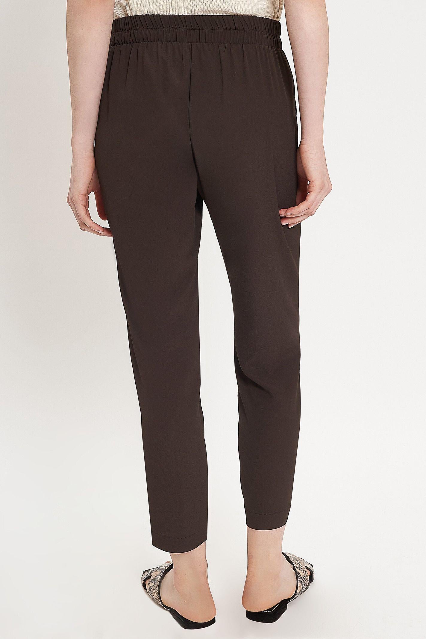 Pantalone in crepè de chine - Carla G PASE13D6 09 CARLA G. 