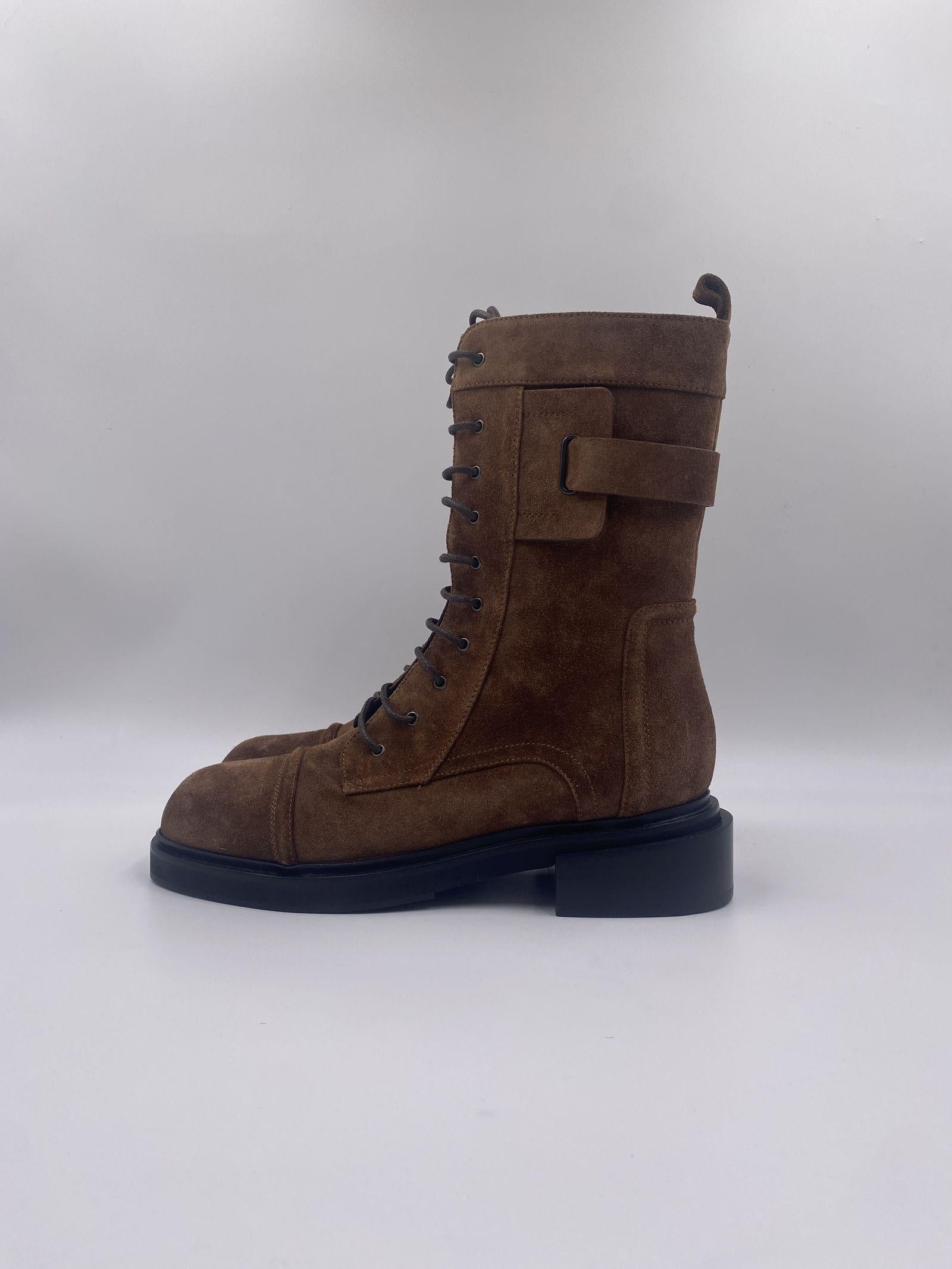 Anfibio scamosciato - Lella Baldi LT172 TABACCO LELLA BALDI 