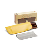 Occhiale da sole Tokio<BR/> OK033CH MARRONE OKKIA 