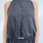 Top jaquard smanicato - Eleh SS260023 NERO ELEH 