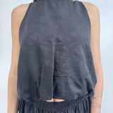 Top jaquard smanicato - Eleh SS260023 NERO ELEH 