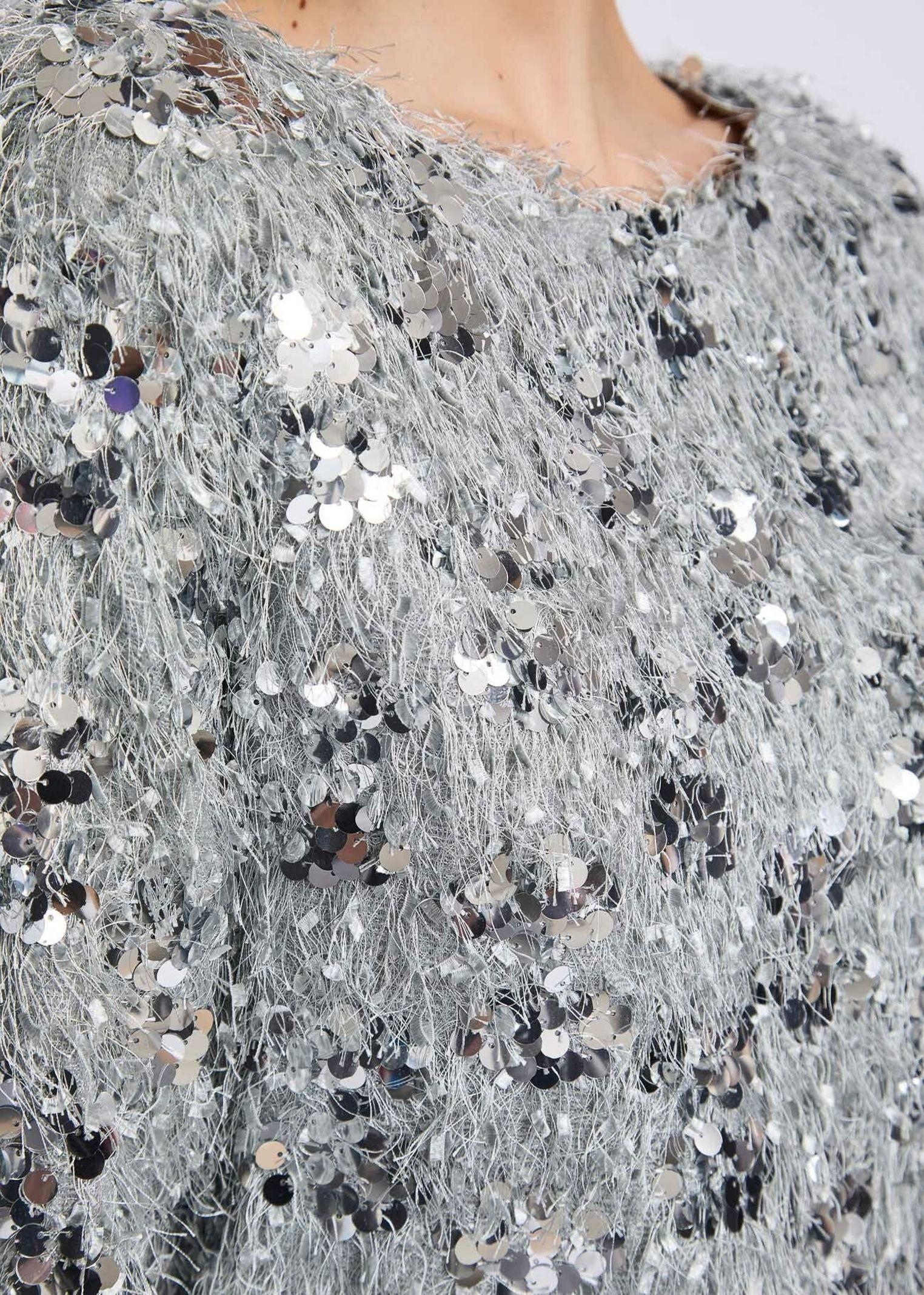 Abito con frange e paillettes - Gaudi 521FD14001 2045 GAUDI' 