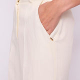 Pantalone palazzo con piega