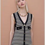 Abito in tricot a righe - Maite MS2616002 20N MAITE 