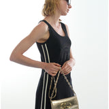 Abito lungo con strisce laterali LS2616148 00N LOLA 