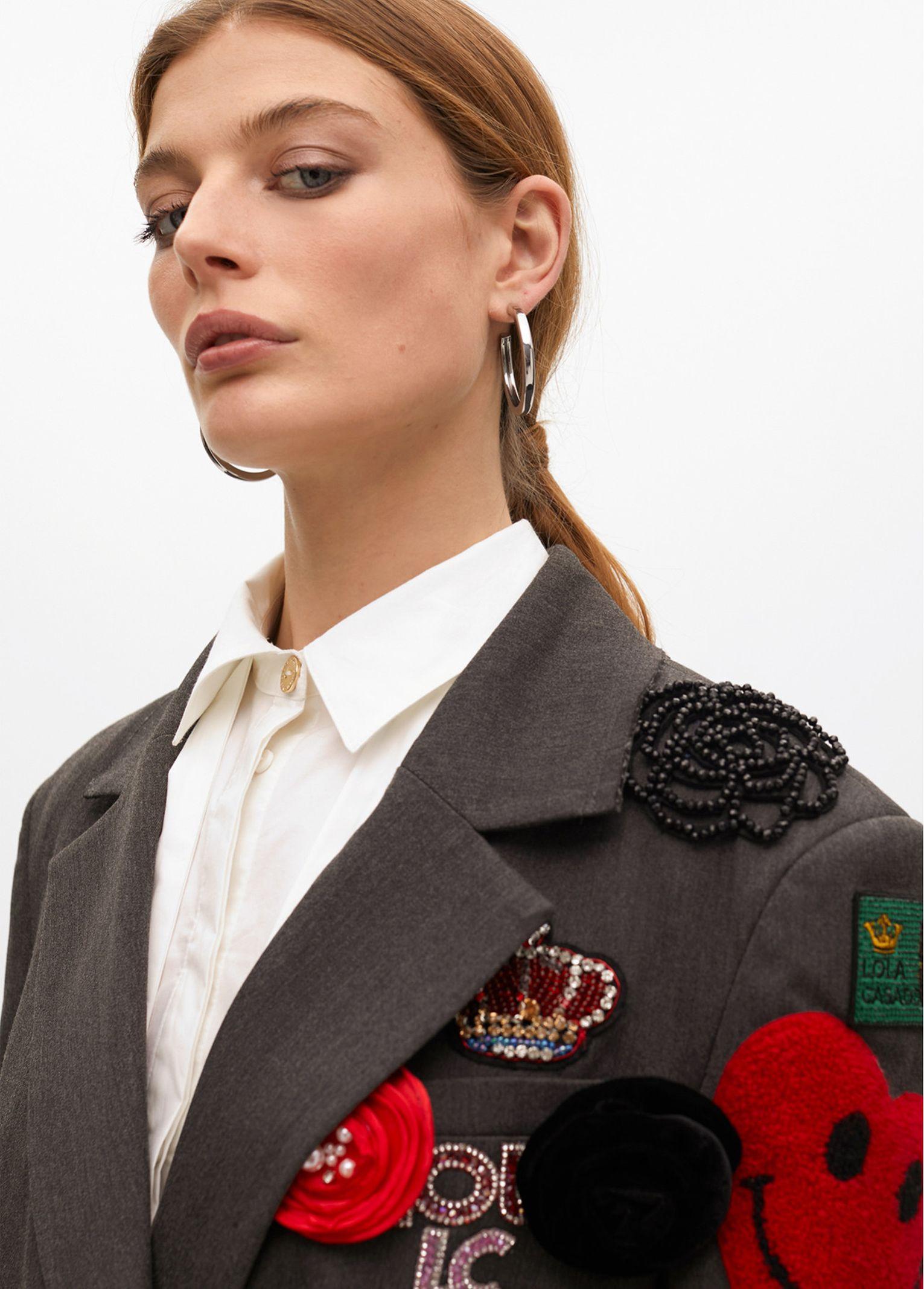 Giacca con patch LF2502015 213 LOLA 