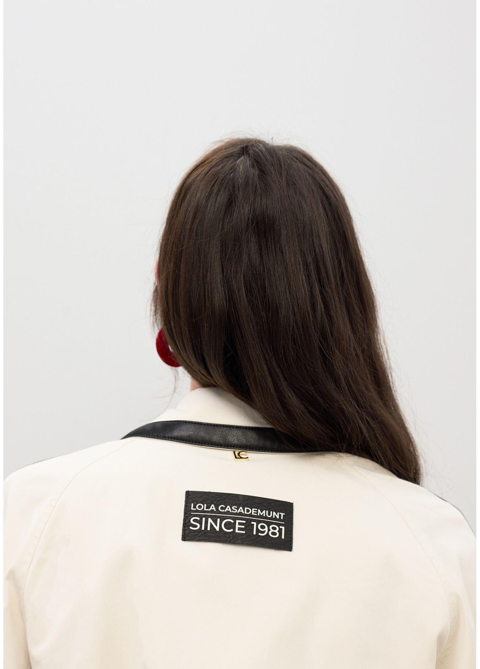 Trench con maniche raglan LS2601003 20N LOLA 