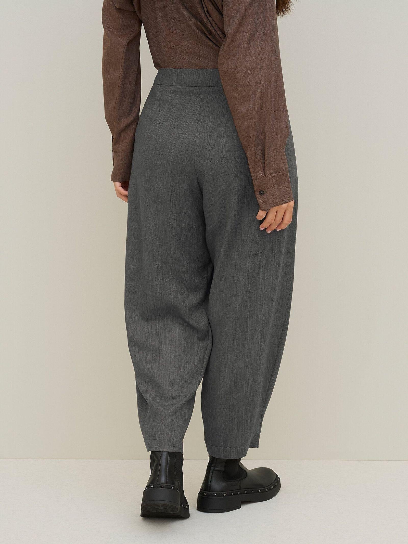 Pantalone con pinces PELE09 D1 21 CARLA G. 