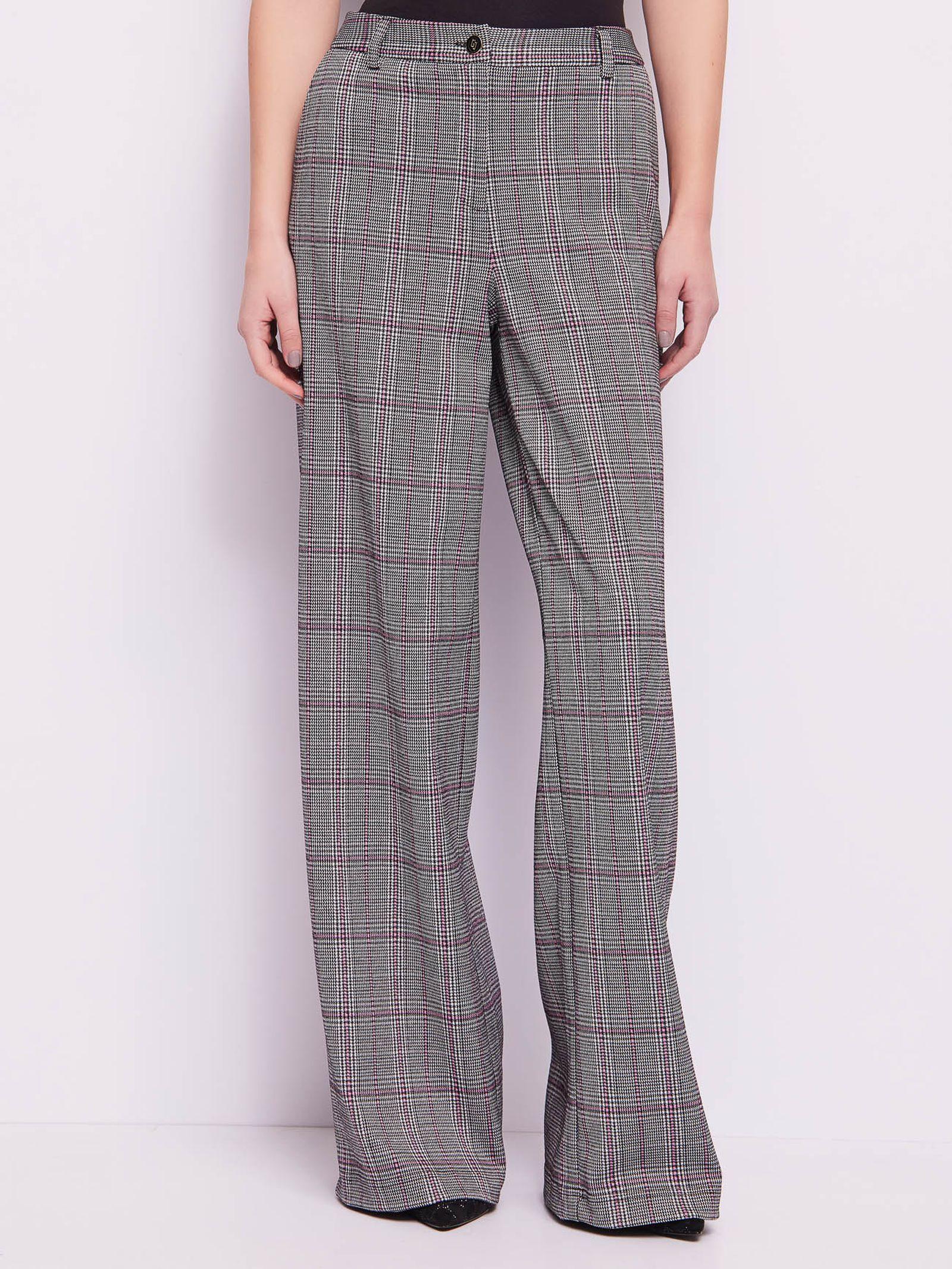 Pantalone check jacquard - Gaudi 421BD24003 425019-01 GAUDI' 