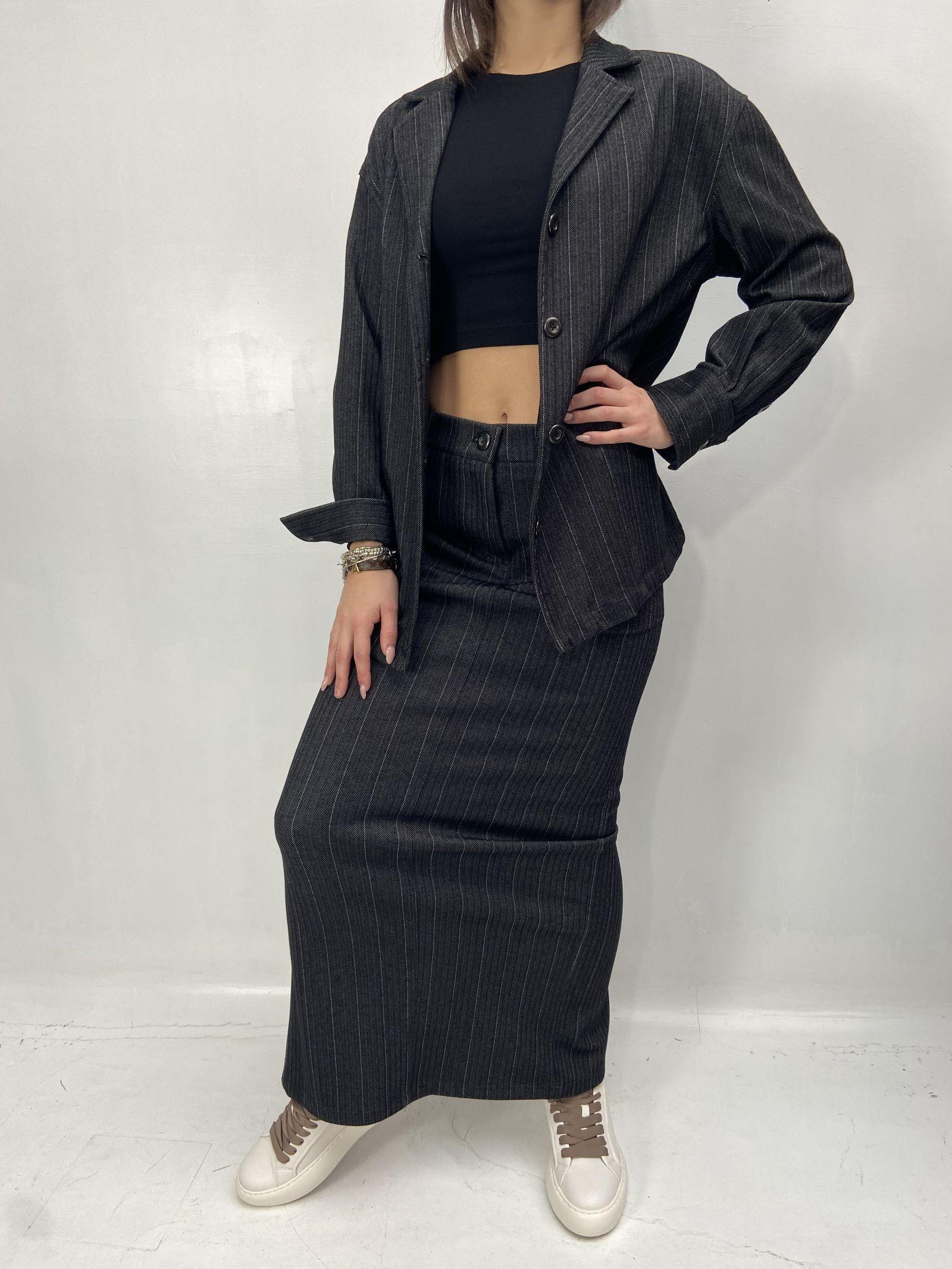 Giacca denim B985 DENIMNERO OFELIA 