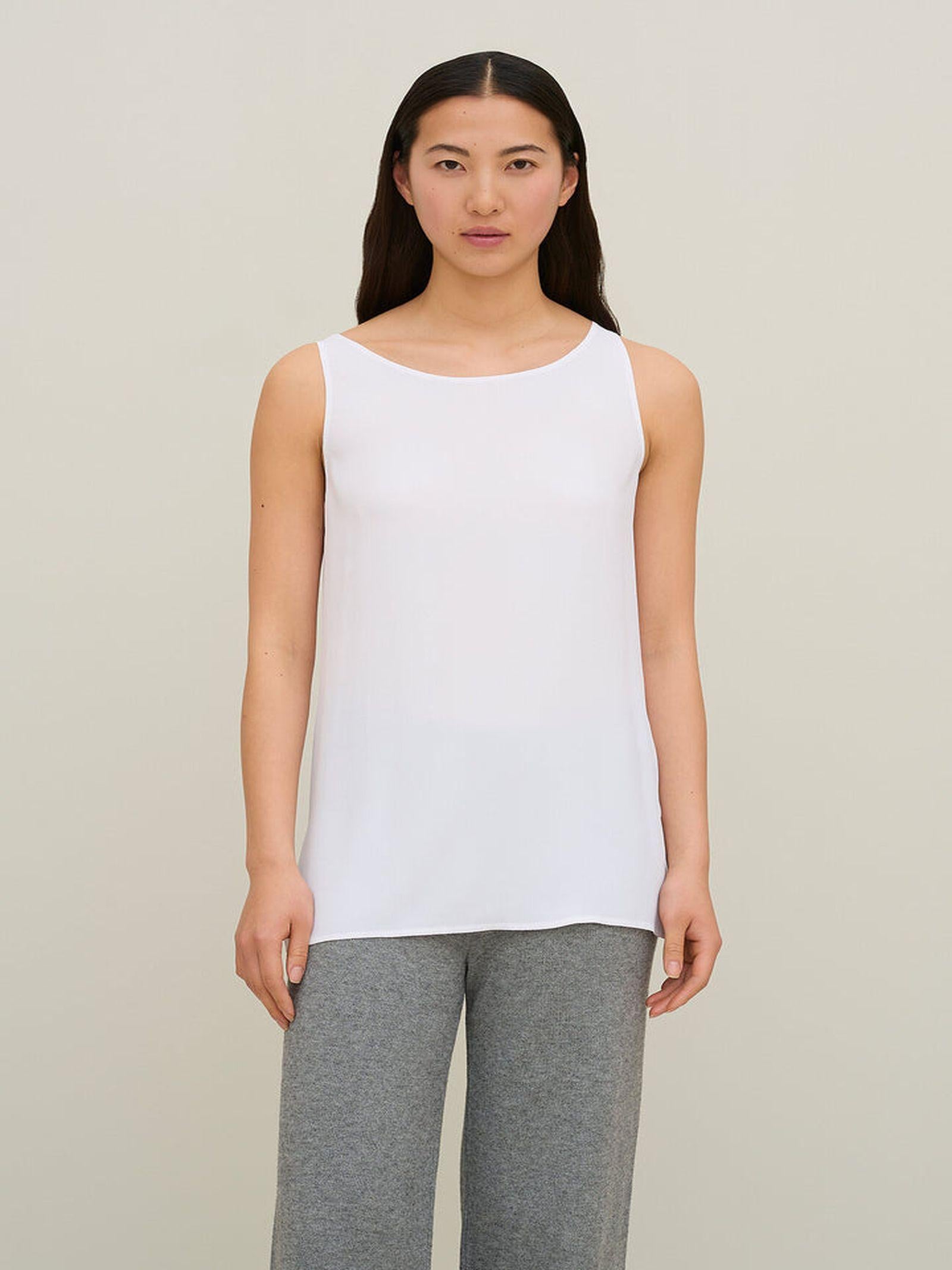 Top in crepe de chine MITI13 D1 01 CARLA G. 