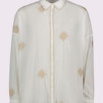 Camicia con ricami dorati - Gaudi 511FD45001 51100901 GAUDI' 