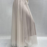 Gonna lunga in tulle MK04.015 PANNA OFELIA 