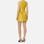 Abito in duchesse con dettagli - Elisabetta Franchi AB87561E2 EV4 ELISABETTA FRANCHI 