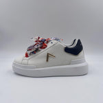 Sneakers con lacci in fantasia CKLD-CL10 BIANCONERO ED PARRISH 