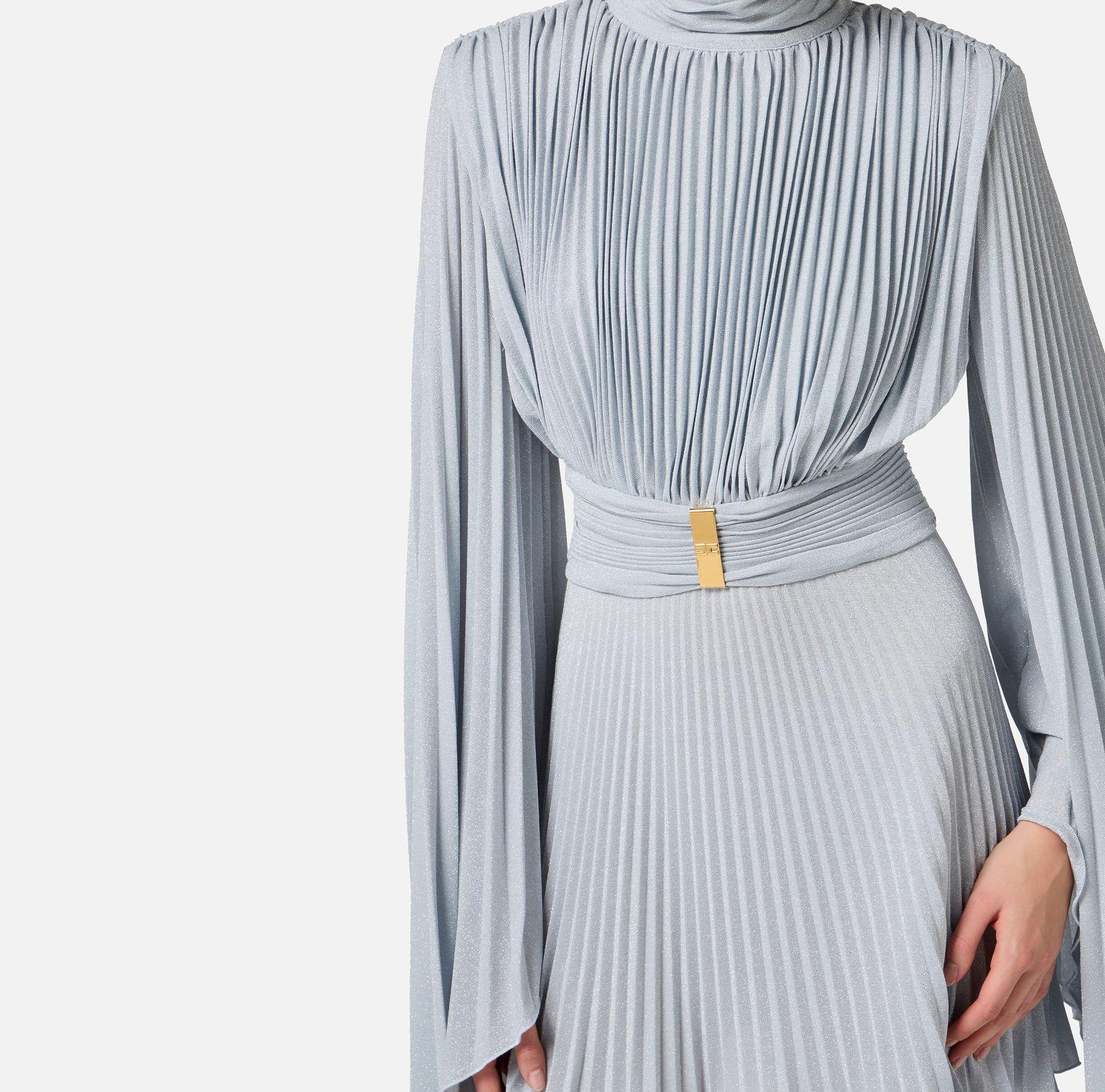 Abito in jersey lurex - Elisabetta Franchi AB75452E2 A28 ELISABETTA FRANCHI 