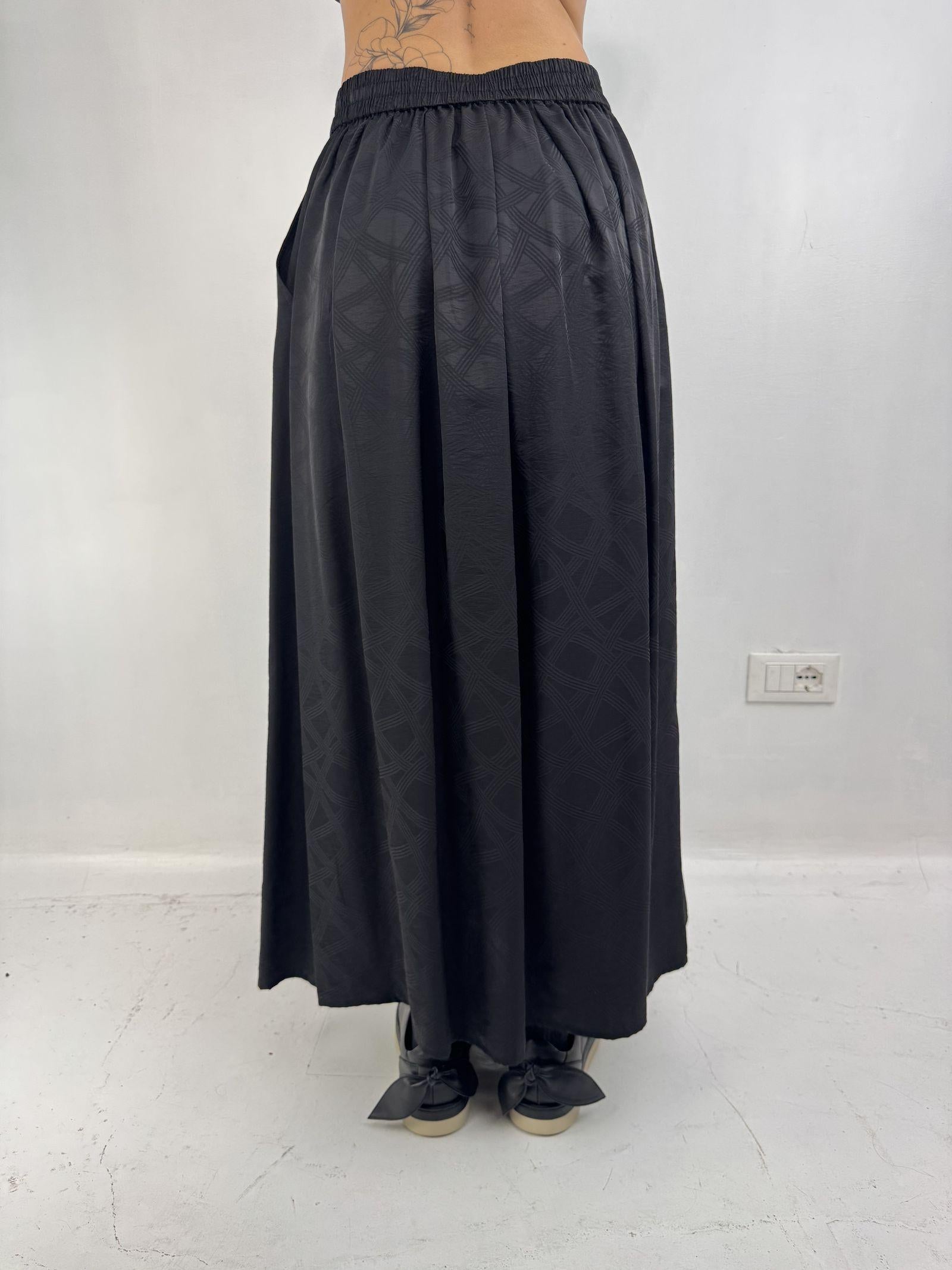 Gonna jaquard - Eleh SS260024 NERO ELEH 