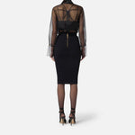 Gonna a rombi - Elisabetta Franchi GK20B56E2 110 ELISABETTA FRANCHI 