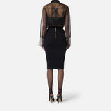 Gonna a rombi - Elisabetta Franchi GK20B56E2 110 ELISABETTA FRANCHI 