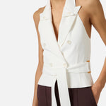 Gilet con fusciacca GL00561E2 360 ELISABETTA FRANCHI 