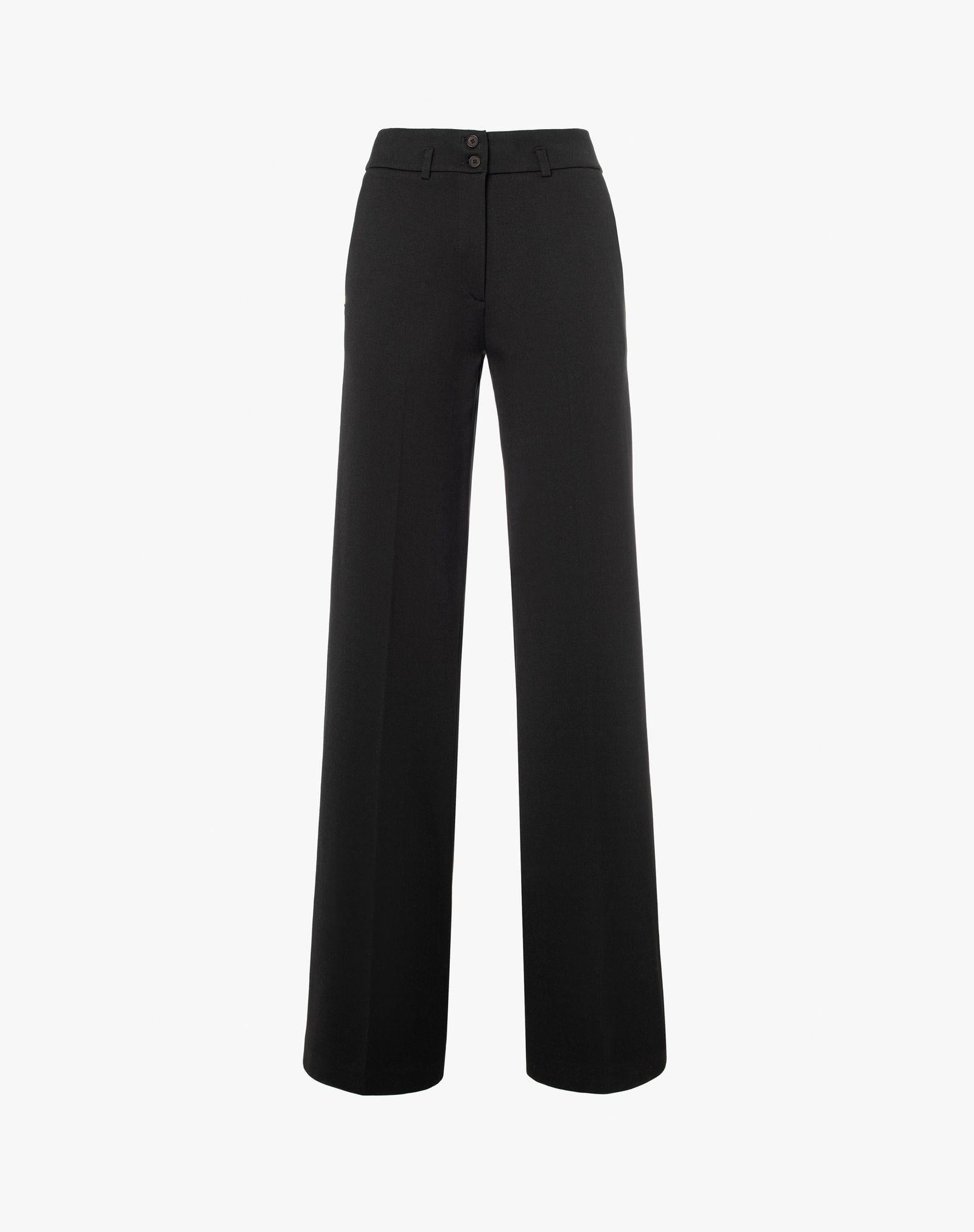 Pantalone palazzo con cintura Mg P074VU MA001 MANILA GRACE 