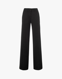 Pantalone palazzo con cintura Mg