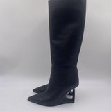 "D" Cuissardes stivale nero 1F2508D 101 VIC MATIE' 