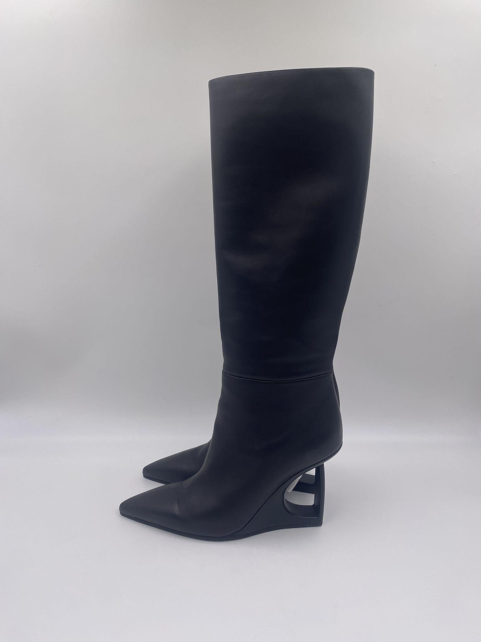 "D" Cuissardes stivale nero 1F2508D 101 VIC MATIE' 