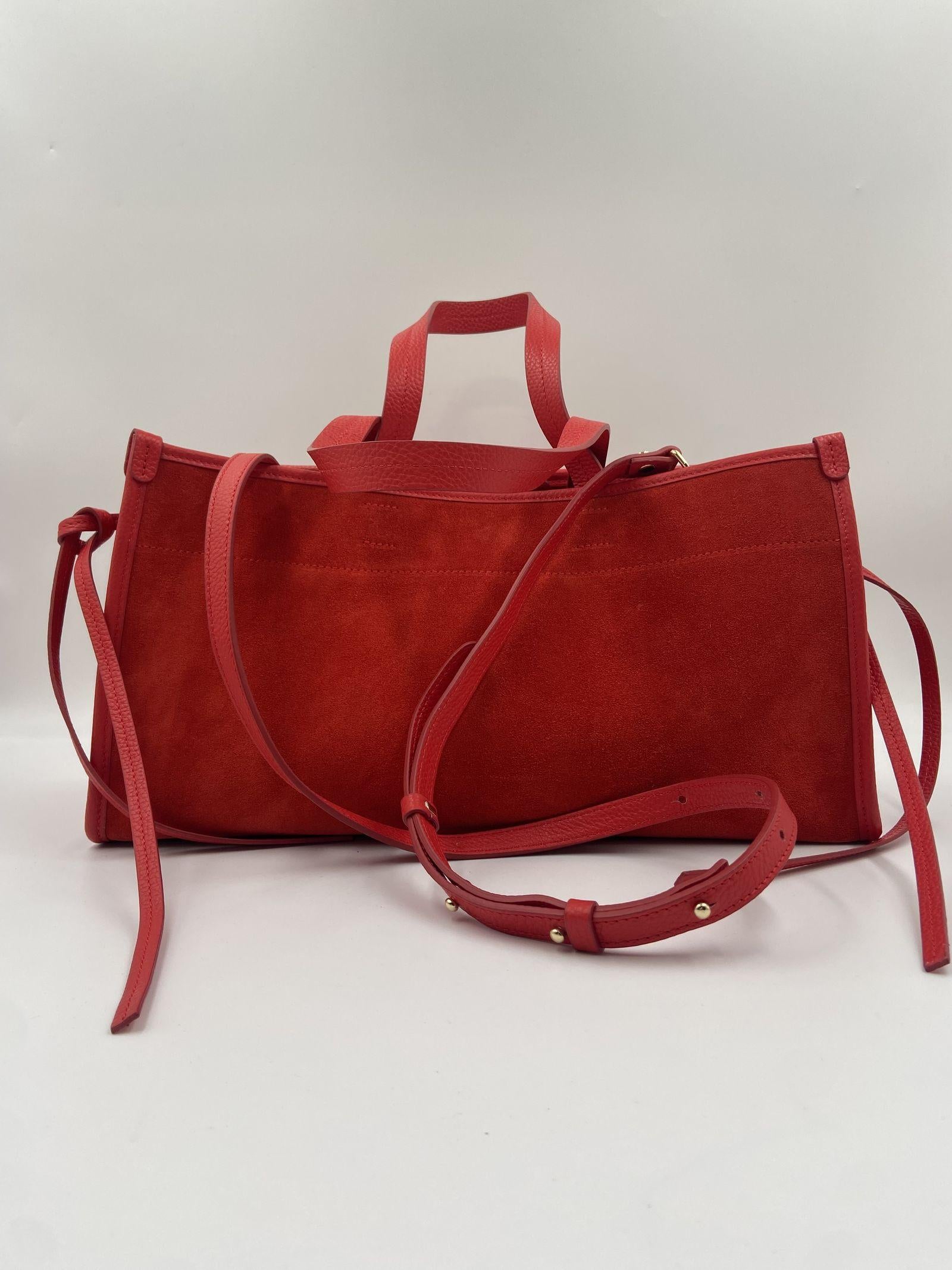 Borsa Diva scamosciata - My Best Bag S1MYB2034 SCARLETRED MY BEST BAG 