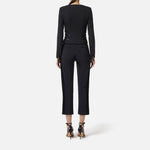 Giacca con dettagli zip - Elisabetta Franchi GI17356E2 110 ELISABETTA FRANCHI 
