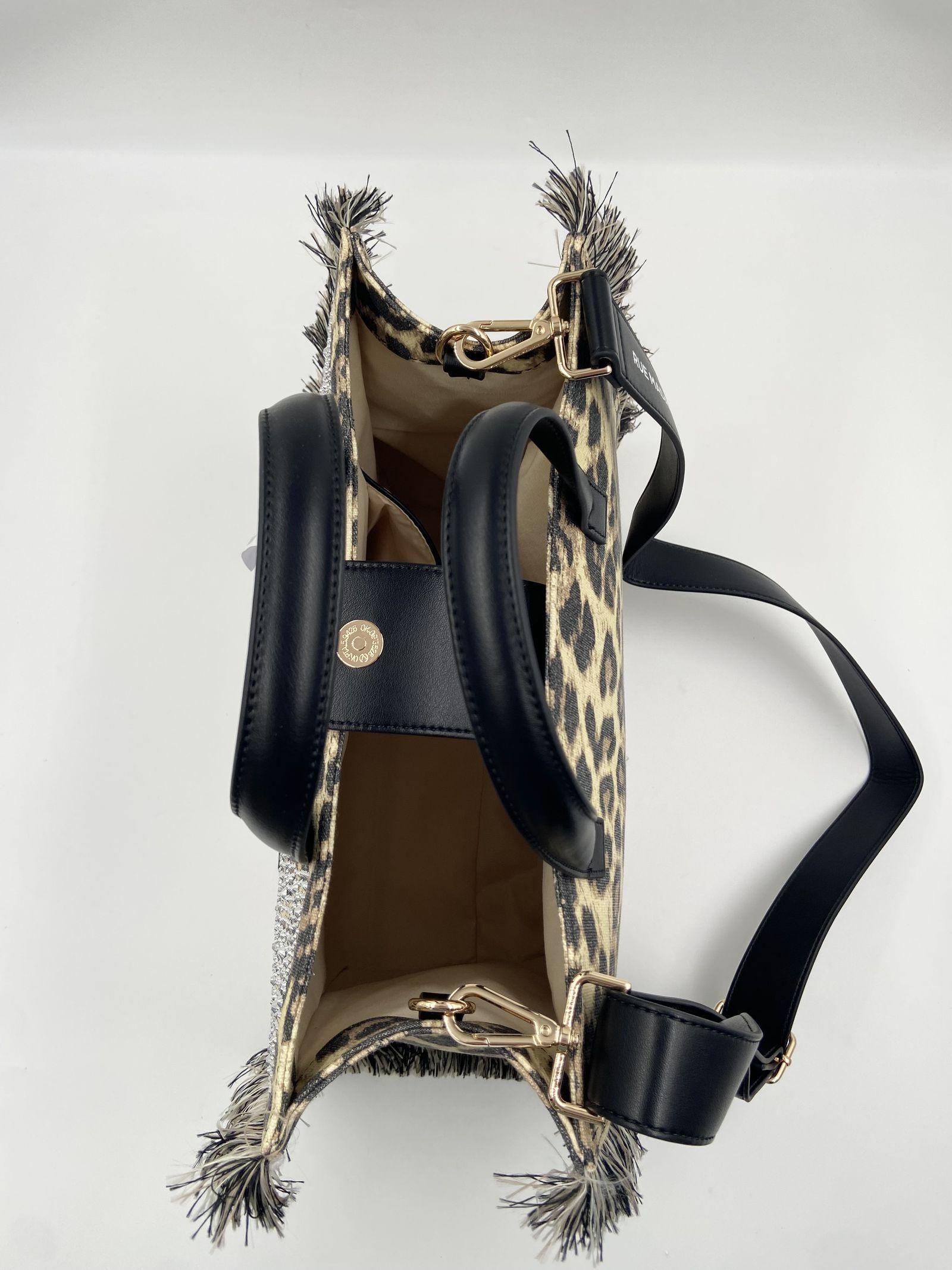 Borsa Casablanca Tote Leopard - Rue Madam Paris CASABLANCATOTE LEOPARD RUE MADAM PARIS 