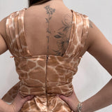Abito con drappeggio e fiocco - Elisabetta Franchi AB11722E2 614 ELISABETTA FRANCHI 