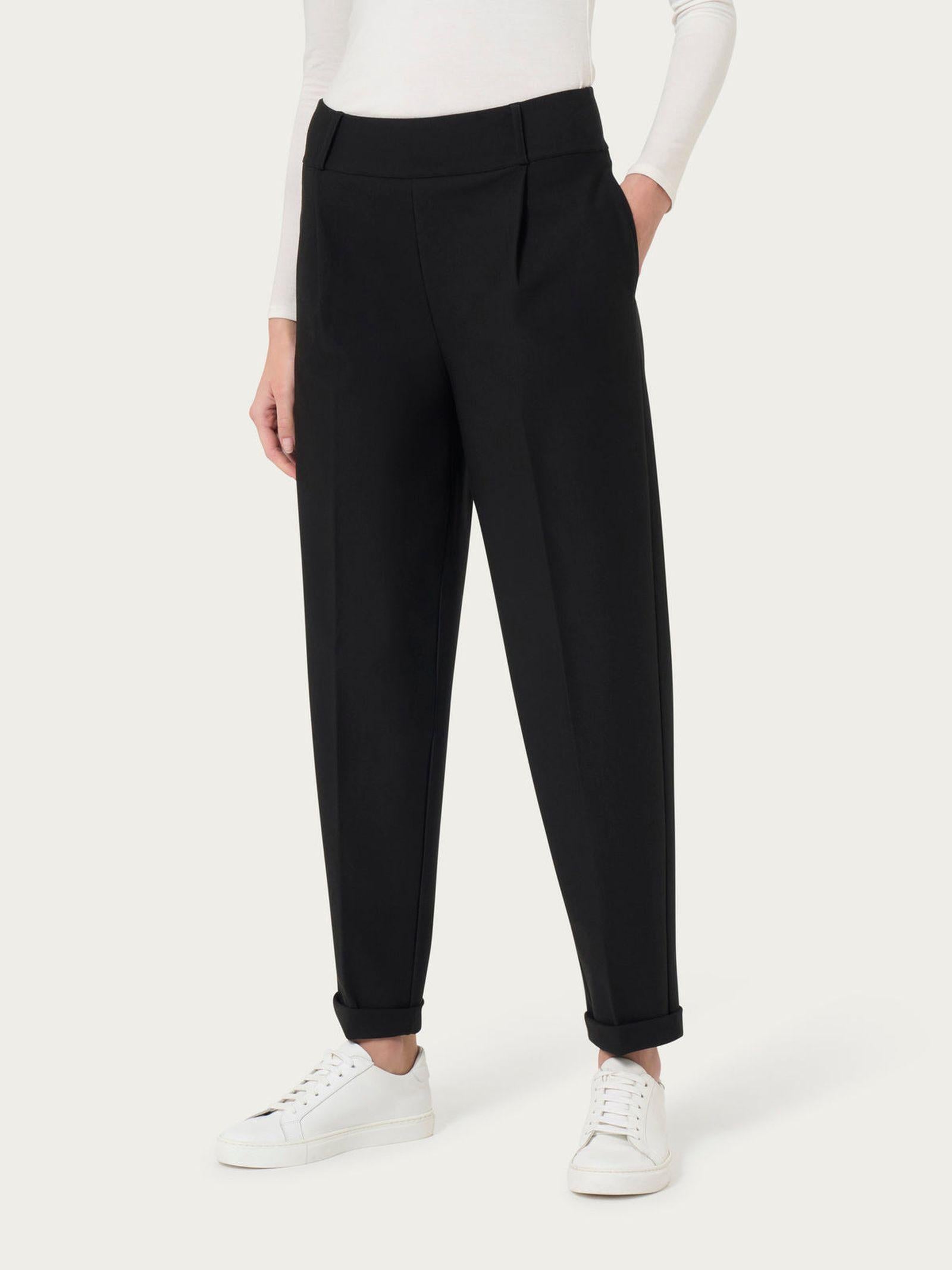 Pantalone carrot con pinces in tessuto Compact - Ragno DO16PF FW24 020 RAGNO 