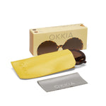 Occhiale da sole Round Monica OK014CH MACULATO OKKIA 