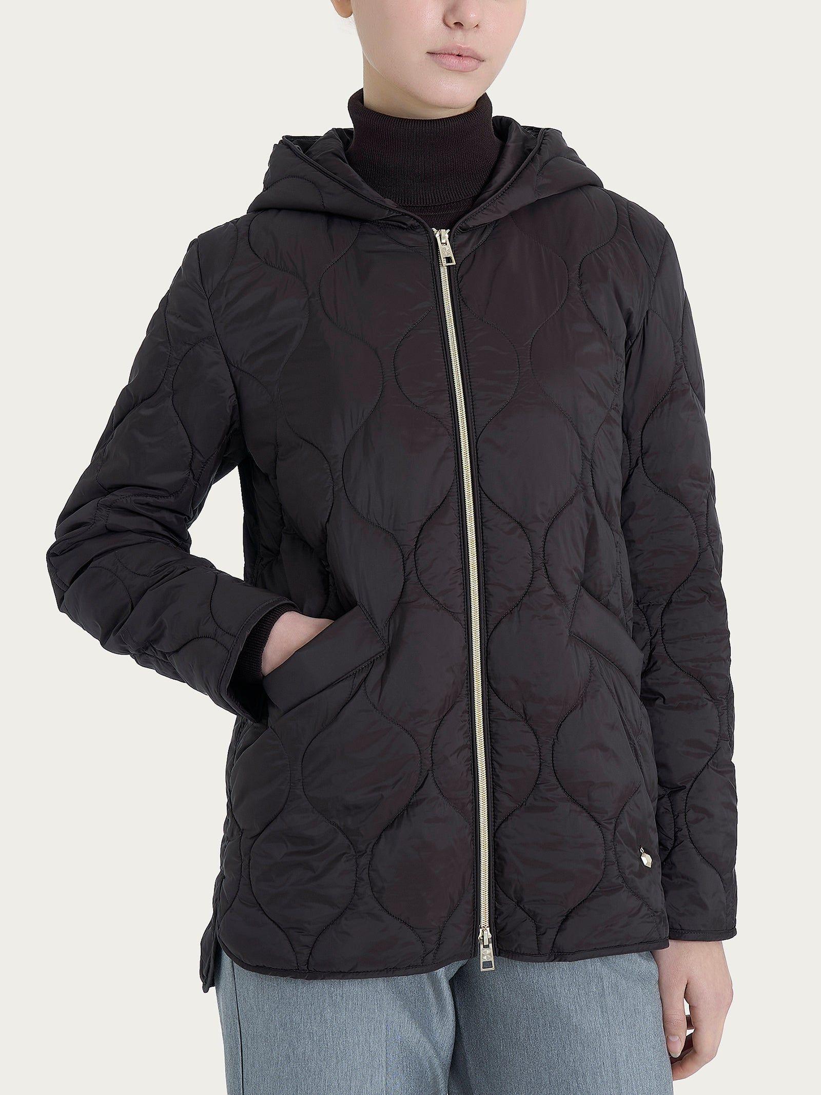 Piumino Onion Quit con cappuccio DP02KBFW25 020 RAGNO 