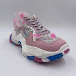 Sneakers rosa viola bianco 068 4801ROSA-VIOLA-BIANCO CLJD 